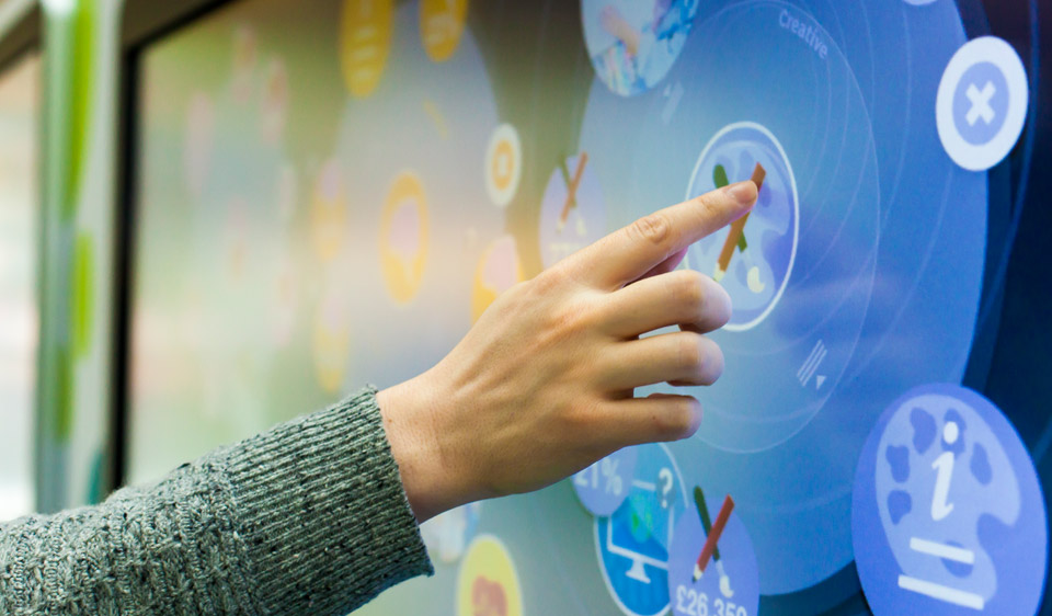 Retail Touchscreen Kiosk design