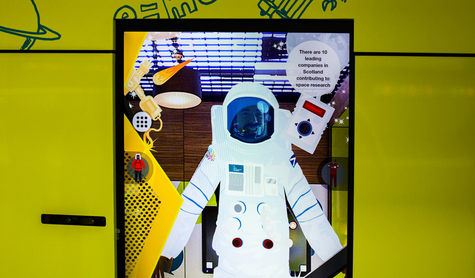 Retail Touchscreen Kiosk design