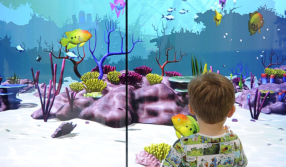 interactive virtual 3D aquarium design