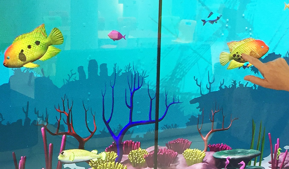 interactive virtual 3D aquarium design