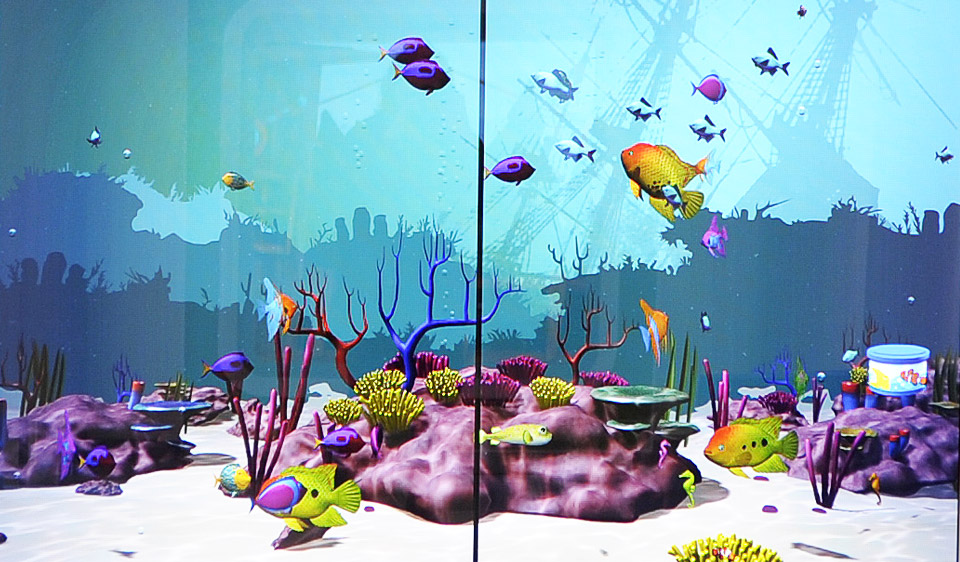 interactive virtual 3D aquarium design